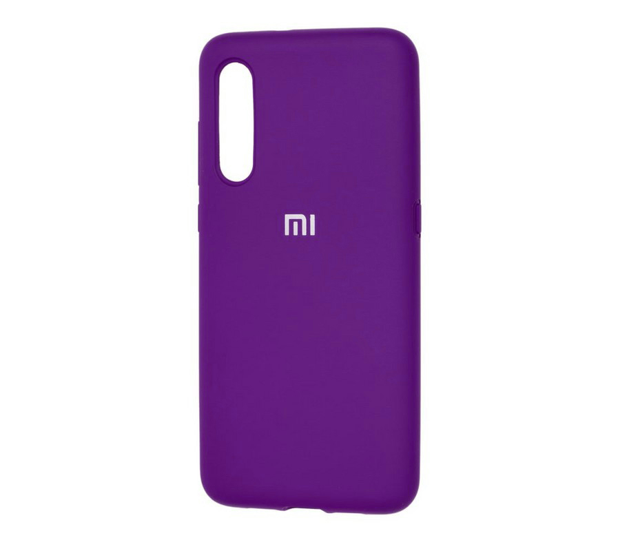 Аксессуары для сотовых оптом: Силиконовая накладка Silky soft-touch для Xiaomi mi CC9/mi 9 Lite/mi 9X фиолетовый