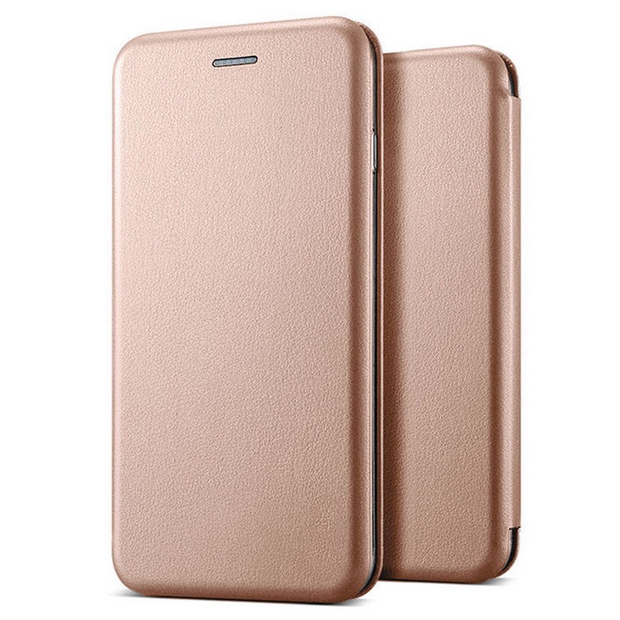 Аксессуары для сотовых оптом: Чехол-книга боковая для Xiaomi Redmi 10 розовое золото