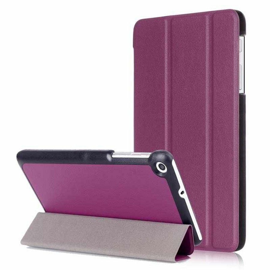 Аксессуары для сотовых оптом: Чехол-книга Fashion Case для планшета Huawei T5/ M5 8.0 фиолетовый