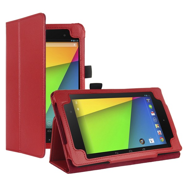 Аксессуары для сотовых оптом: Чехол-книга вставной для планшета Asus ZenPad Z580 красный
