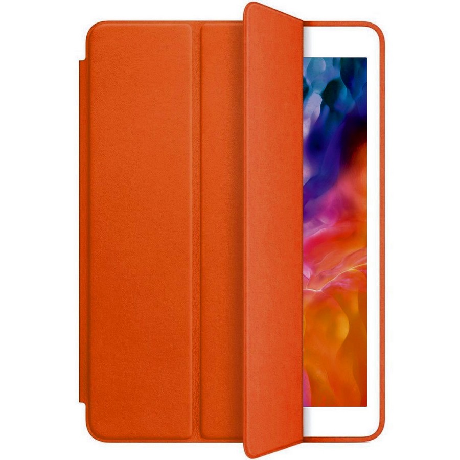 Аксессуары для сотовых оптом: Чехол-книга Smart Case без логотипа для планшета Apple iPad Pro 12.9 (2020) оранжевый